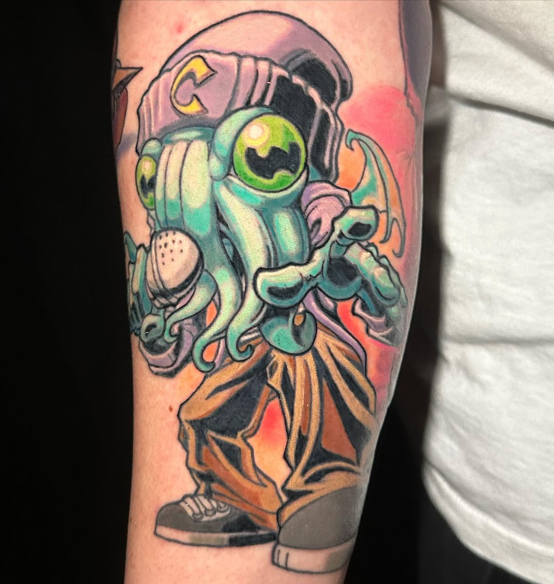 Tattoo by @shanebakertattoo — new_school