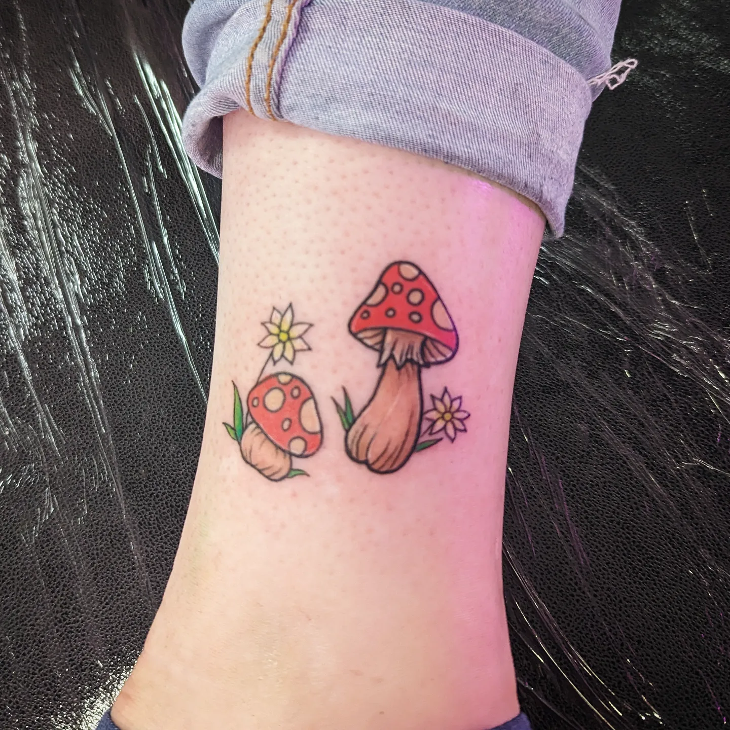 Tattoo by @aleysha.jane.tattoos — dotwork