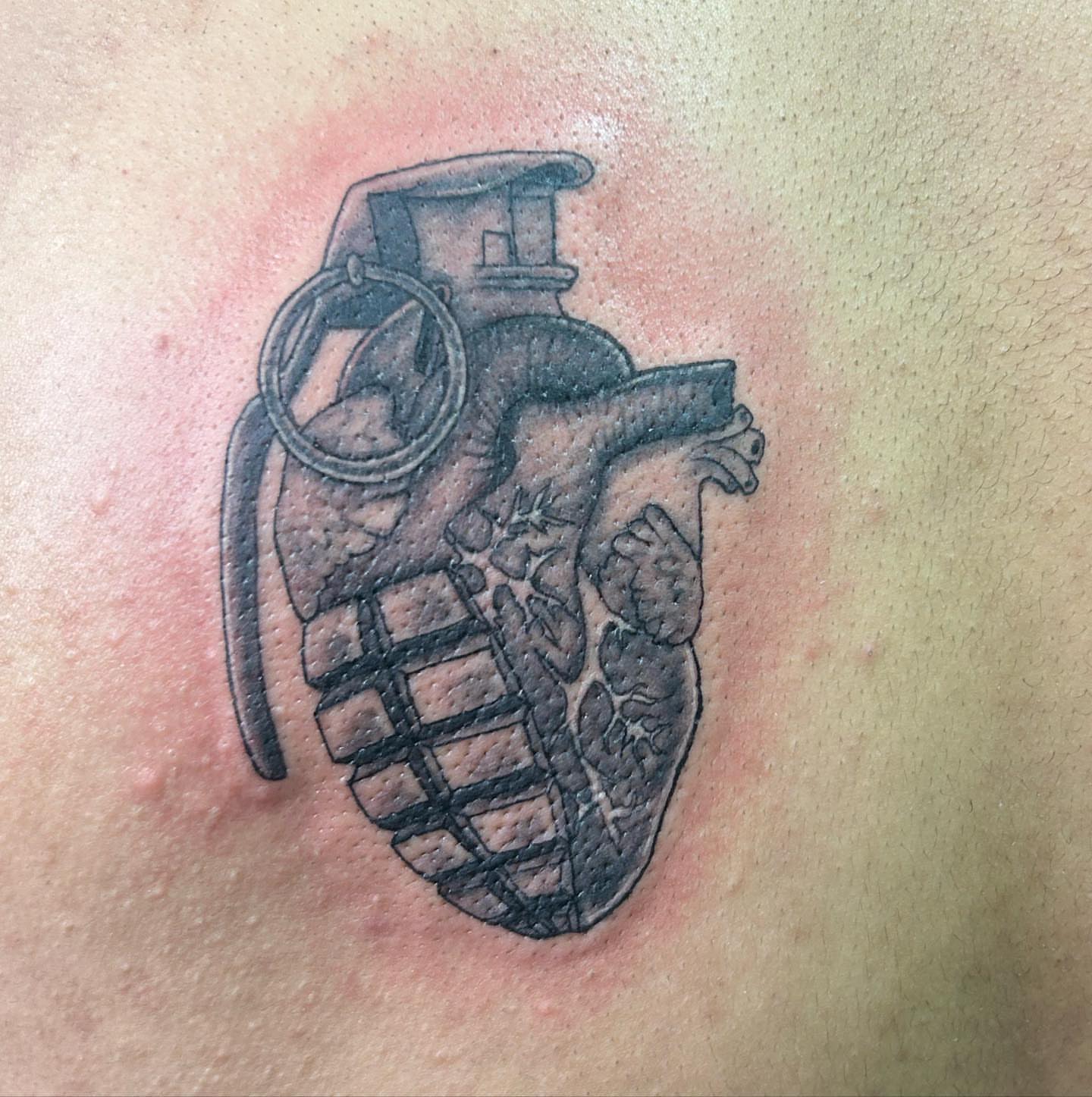 Tattoo by @d3athlore — black_and_grey