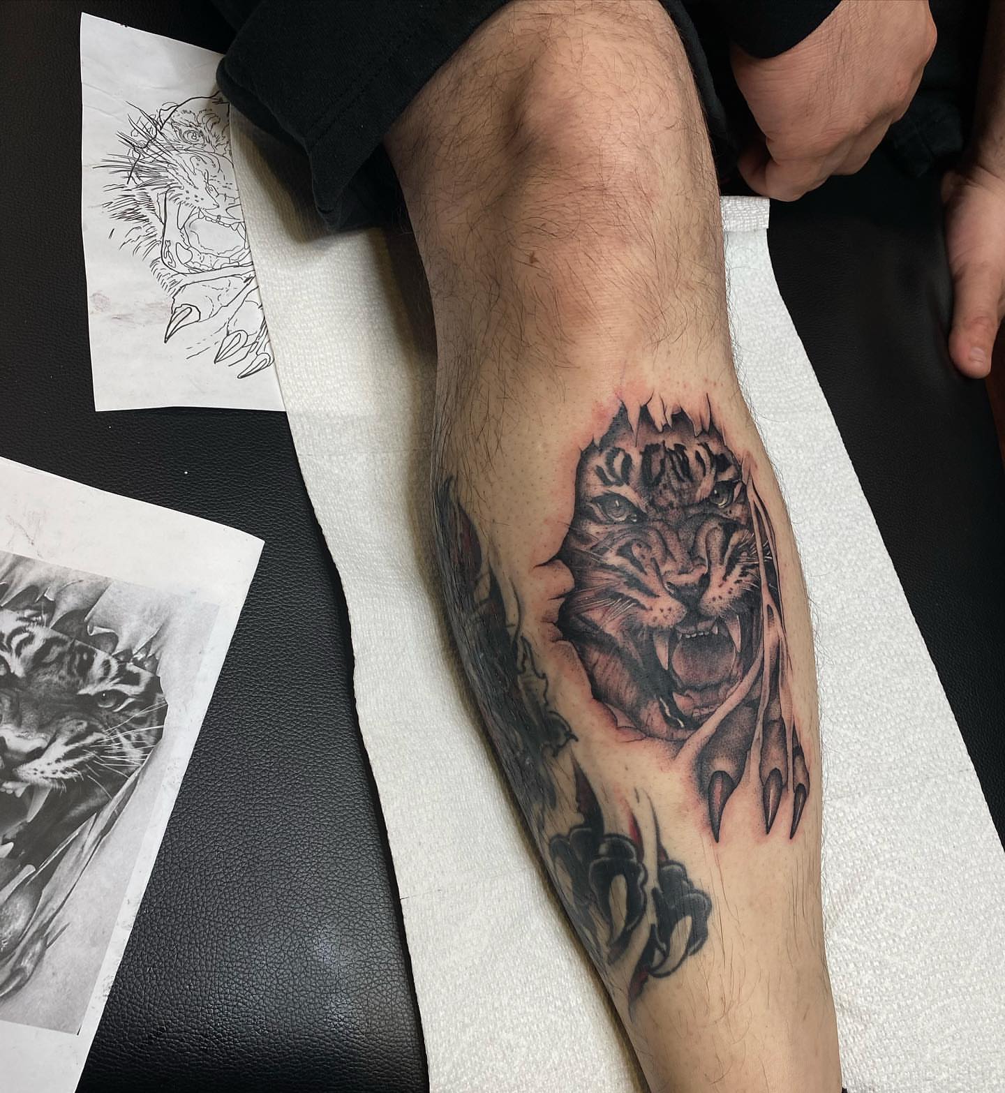 Tattoo by @l.sinatra__ — realism, dark_realism