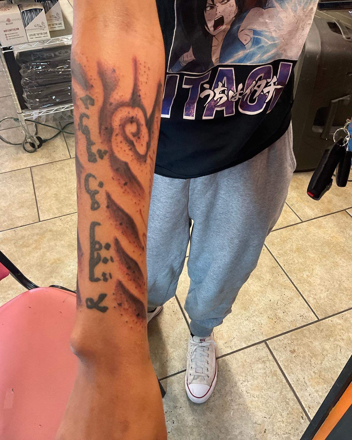 Tattoo by @lulutatt2s — dotwork