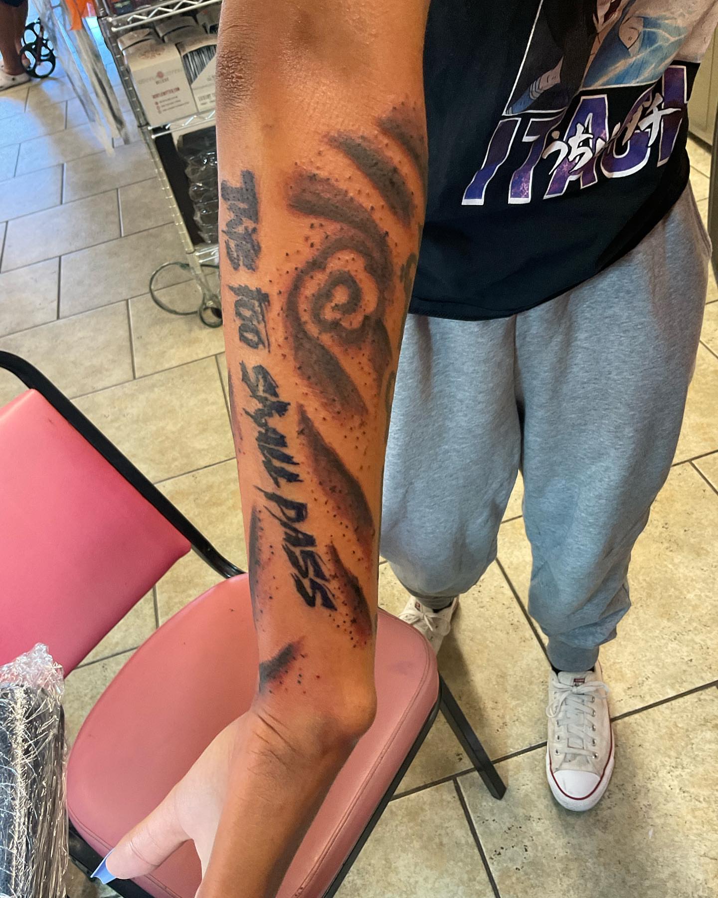 Tattoo by @lulutatt2s — dotwork
