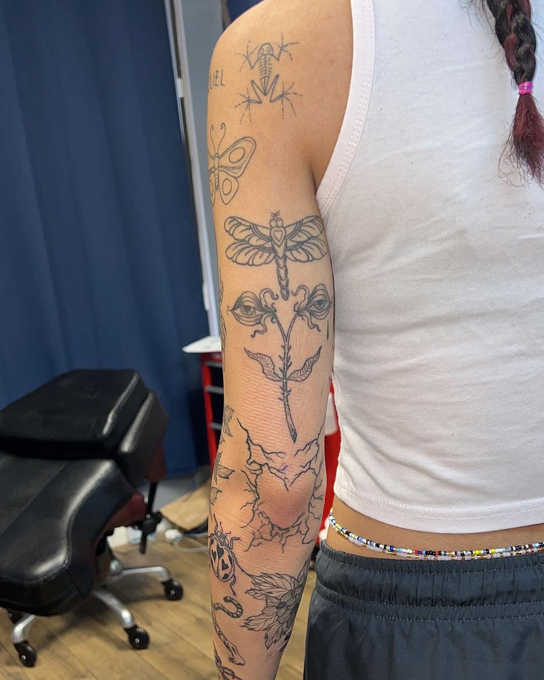 Tattoo by @cyerralynne_tattoos — fine_line, illustrative