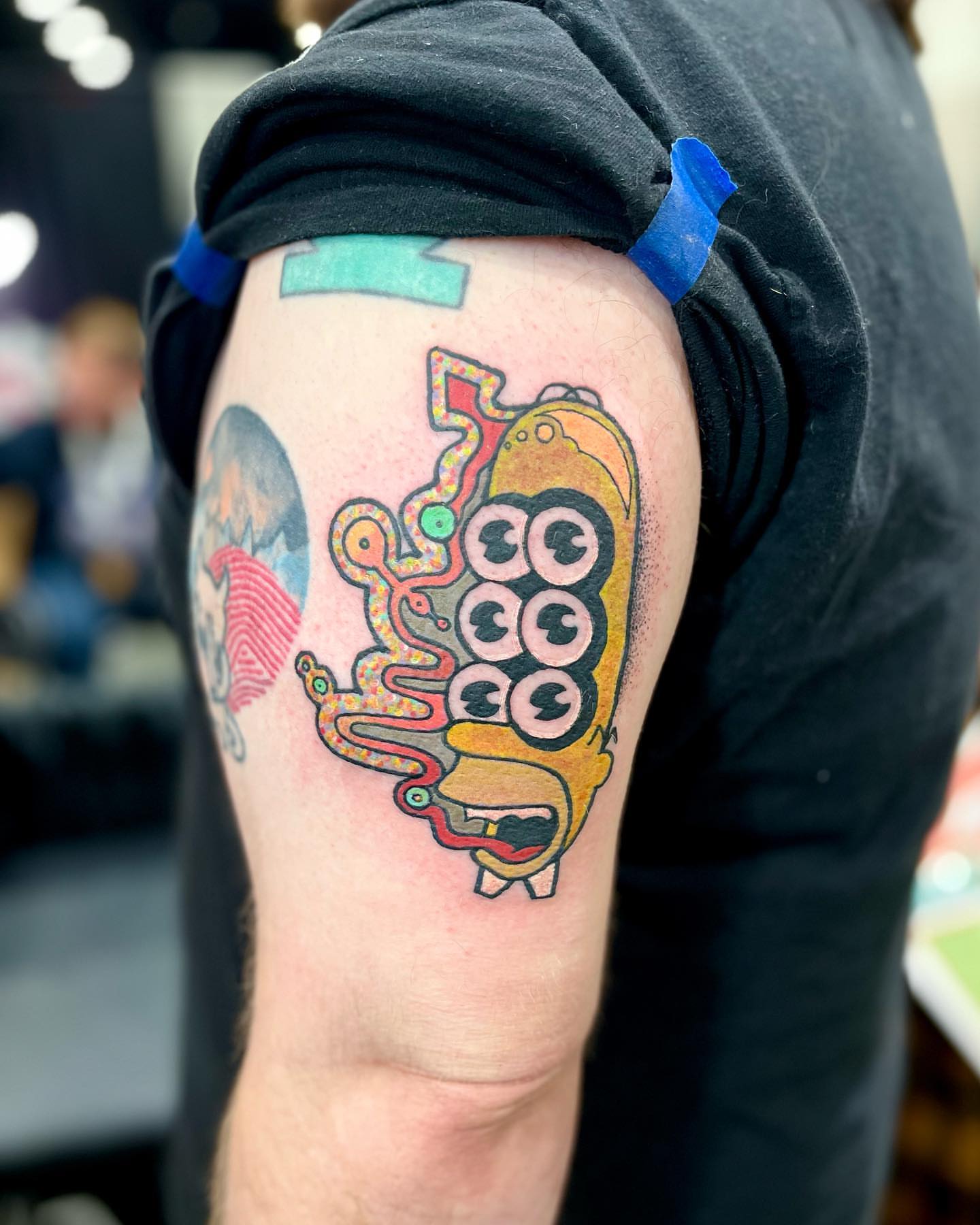 Tattoo by @shadowofjeff — dotwork, illustrative