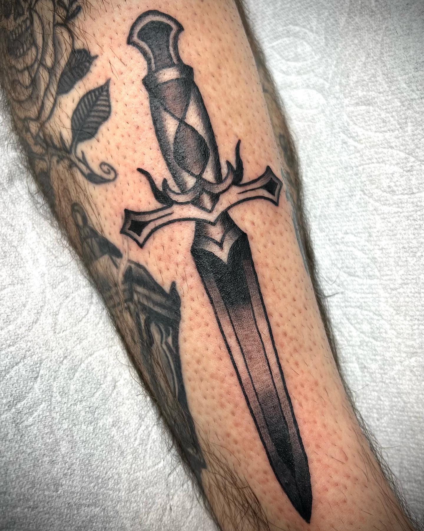 Tattoo by @jolieetattoo — black_and_grey