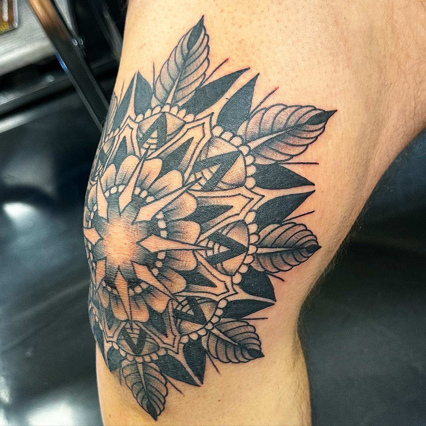 Tattoo by @tattoosbyrzo β american_traditional, black_and_grey