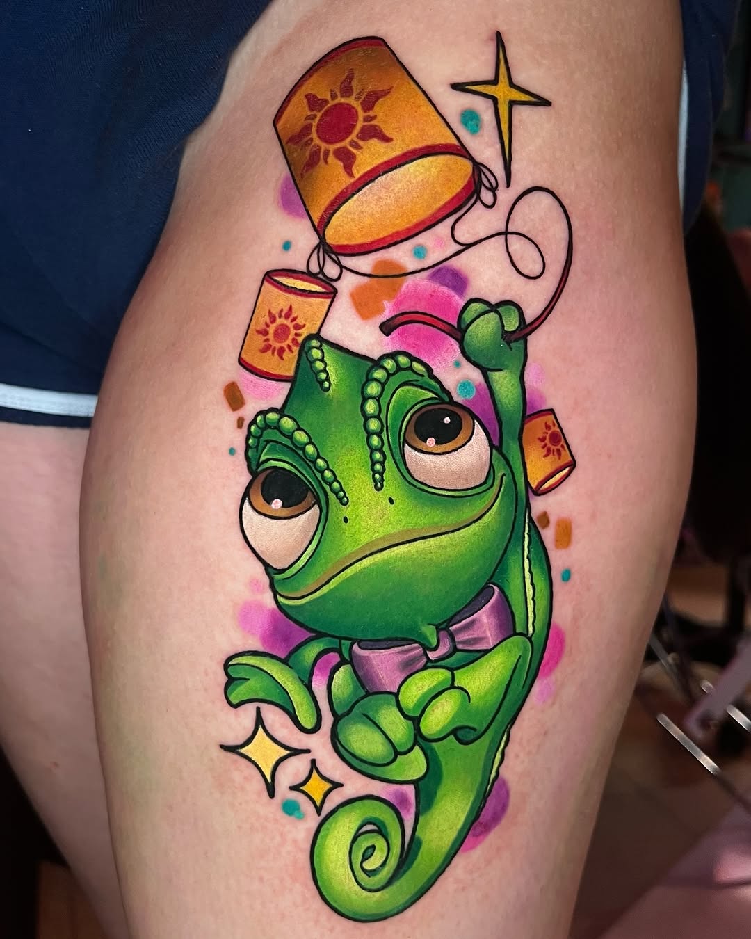 Tattoo by @toothjuice_ — new_school, anime