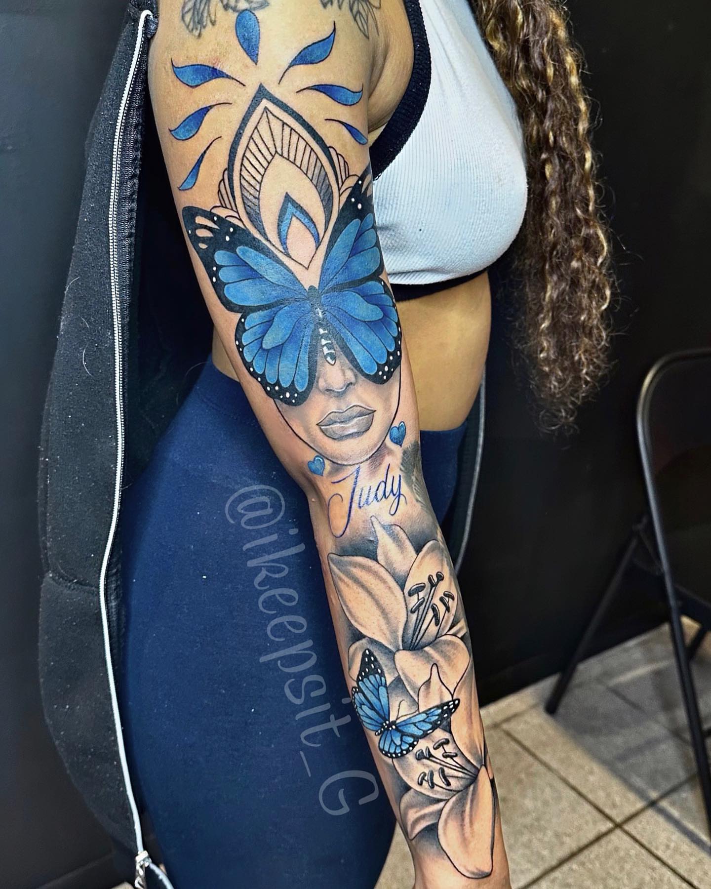 Tattoo by @ikeepsit_g — new_school, realism