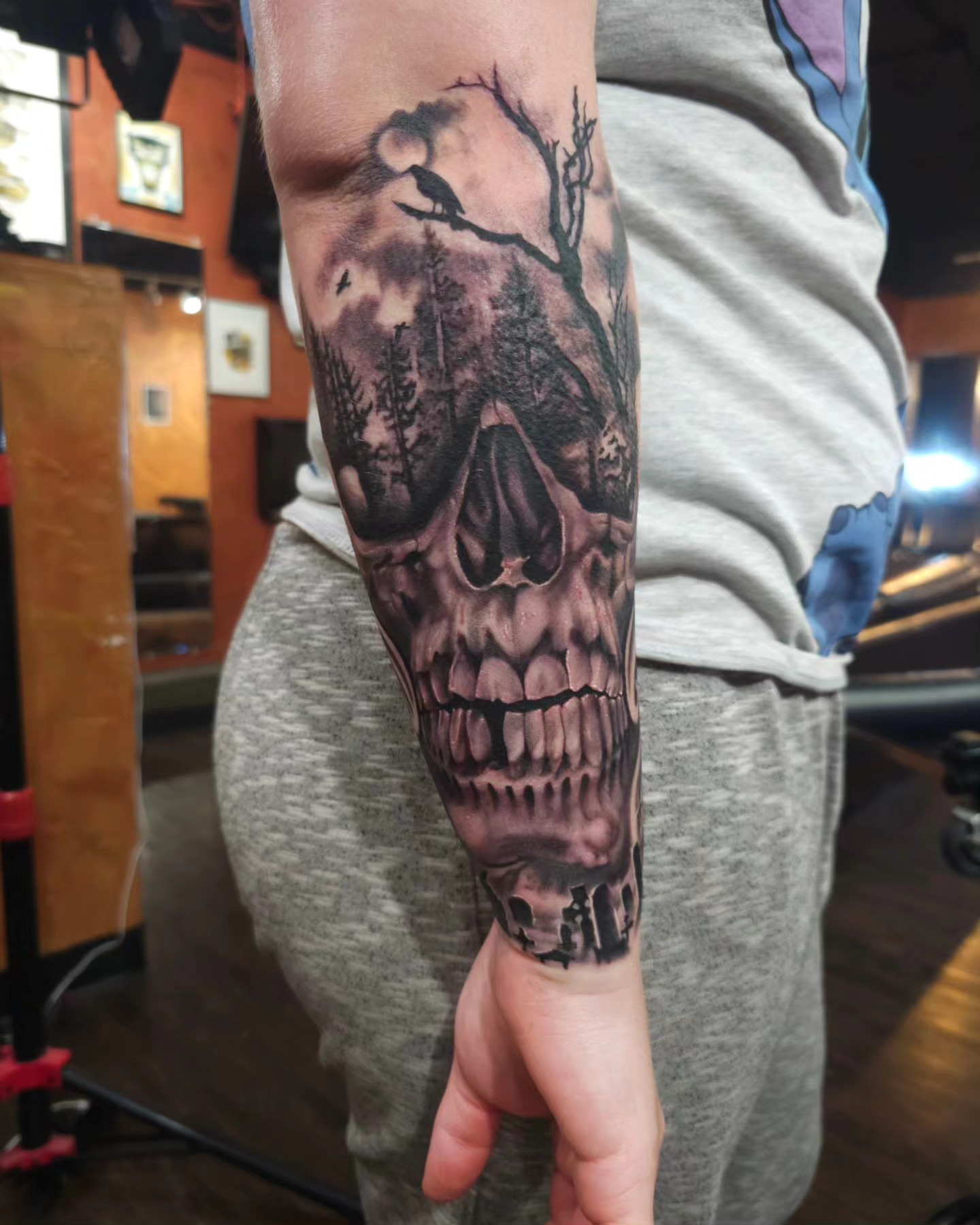 Tattoo by @fromthefiretattoo605 — realism, dark_realism