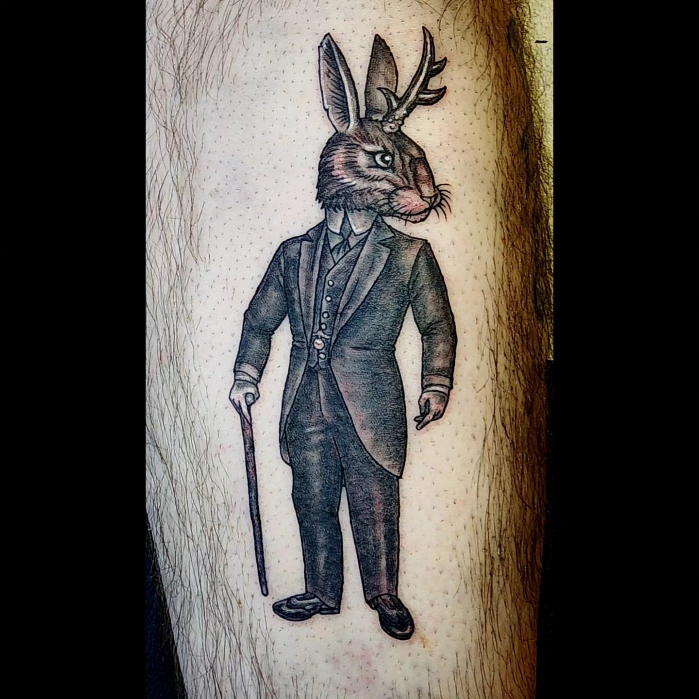 Tattoo by @fricke_tattoo — black_and_grey, realism