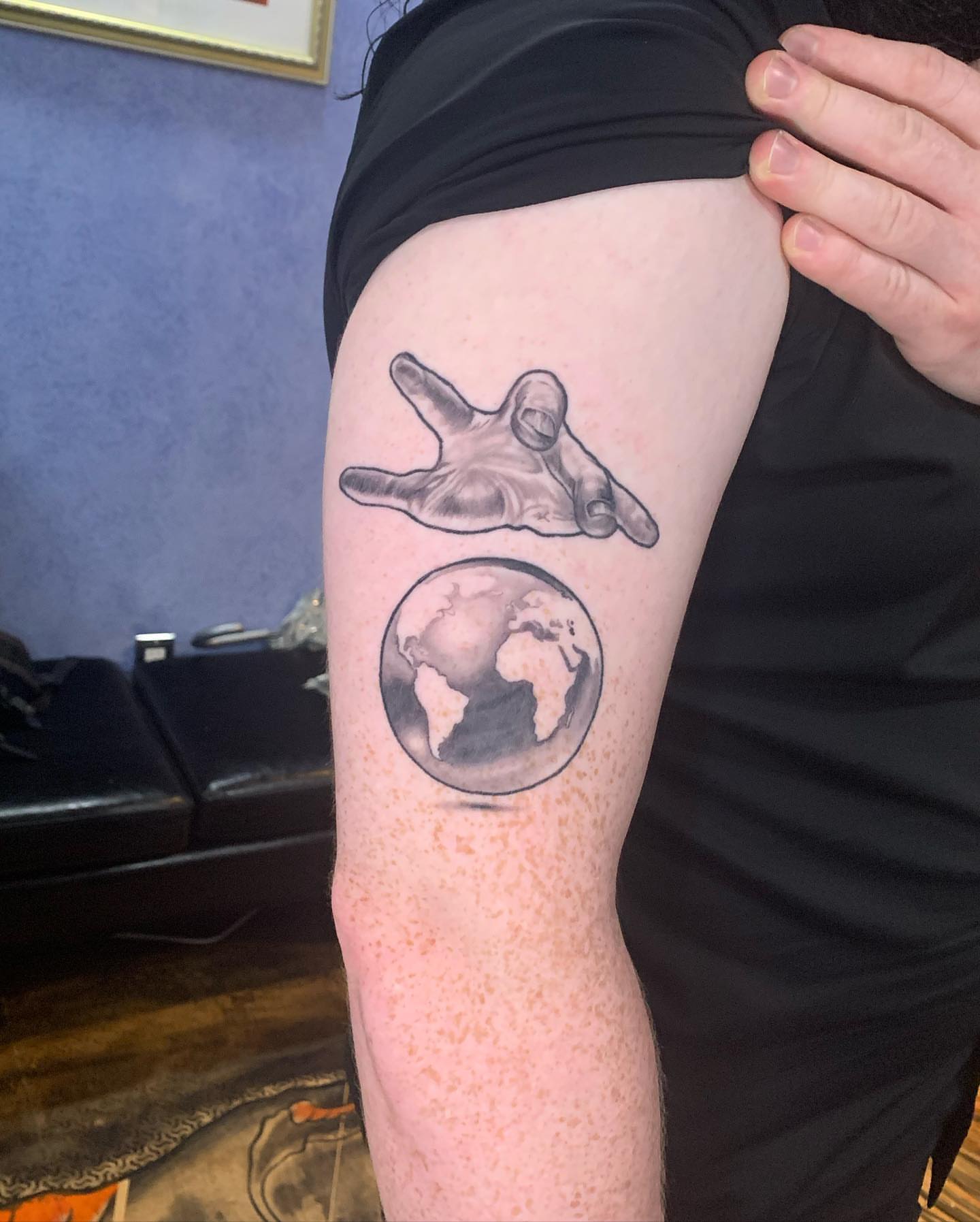 Tattoo by @jimboslicetat2 — black_and_grey