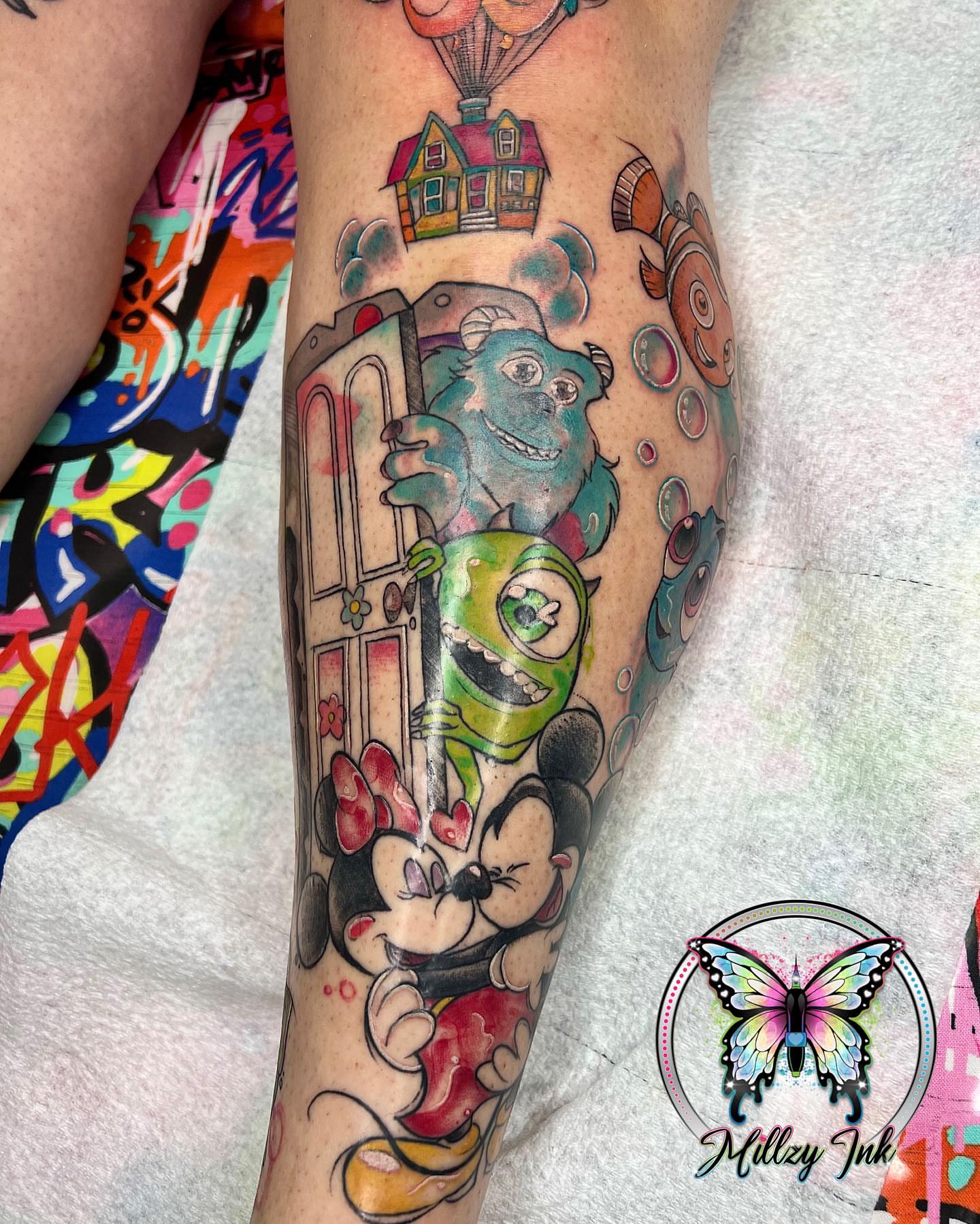 Tattoo by @millzyink — new_school