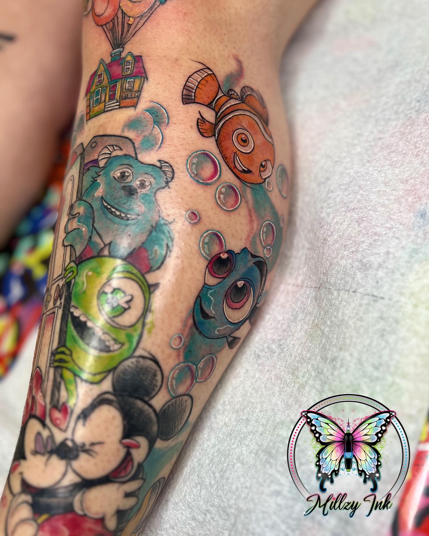 Tattoo by @millzyink — new_school