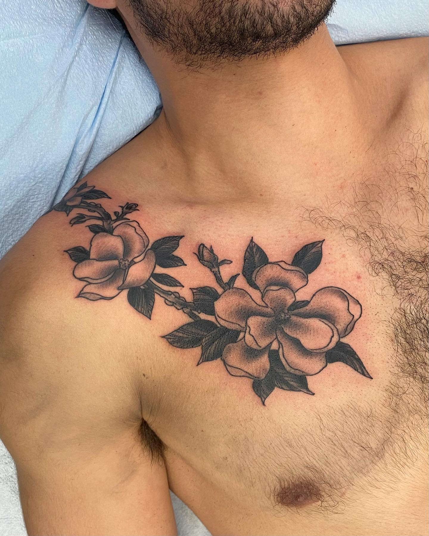 Tattoo by @clarenceworley — black_and_grey