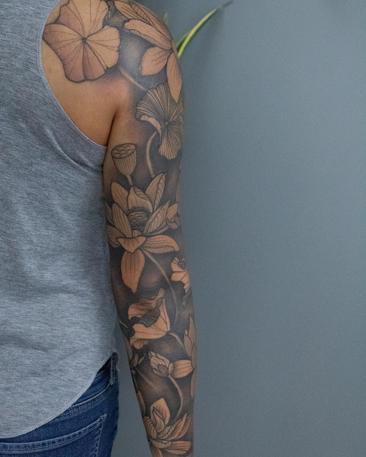 Tattoo by @andifitztattoo — black_and_grey