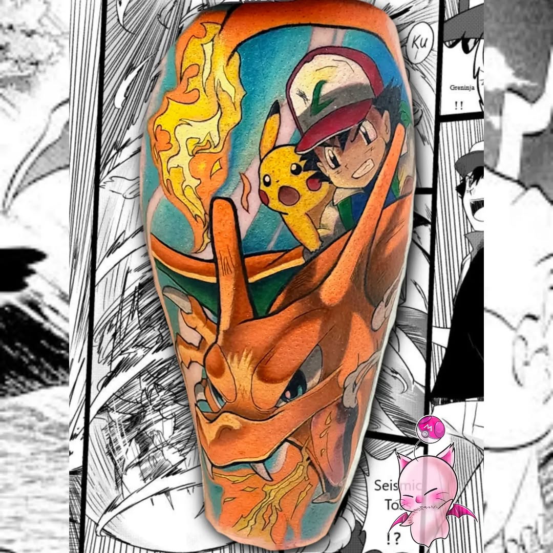 Tattoo by @mayatattooos β anime, realism