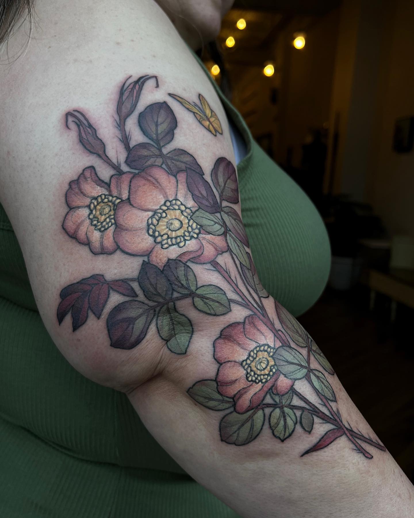 Tattoo by @quagswag β realism, dotwork