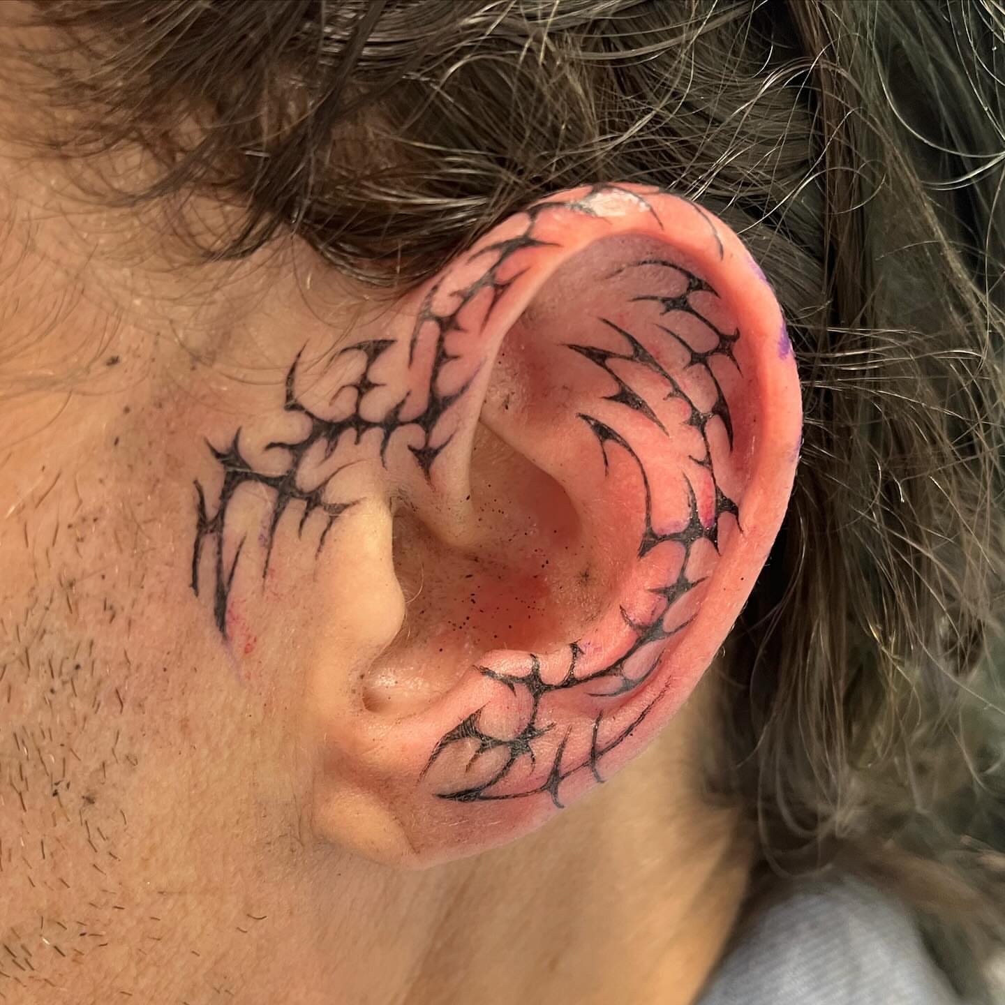 Tattoo by @polarizedbaby β black_and_grey