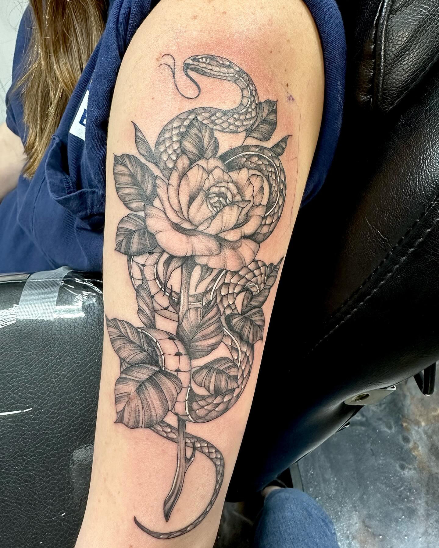 Tattoo by @kate.a.darling — black_and_grey, realism