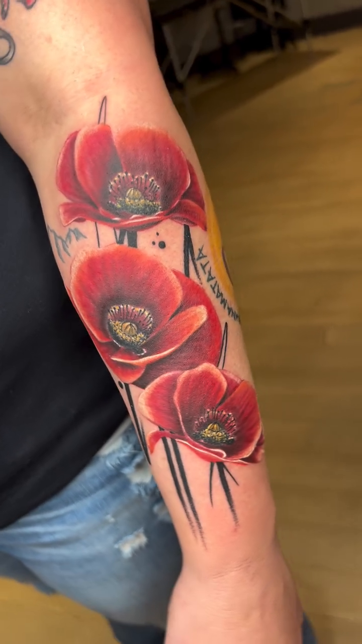 Tattoo by @gallant_tattoos — realism, color