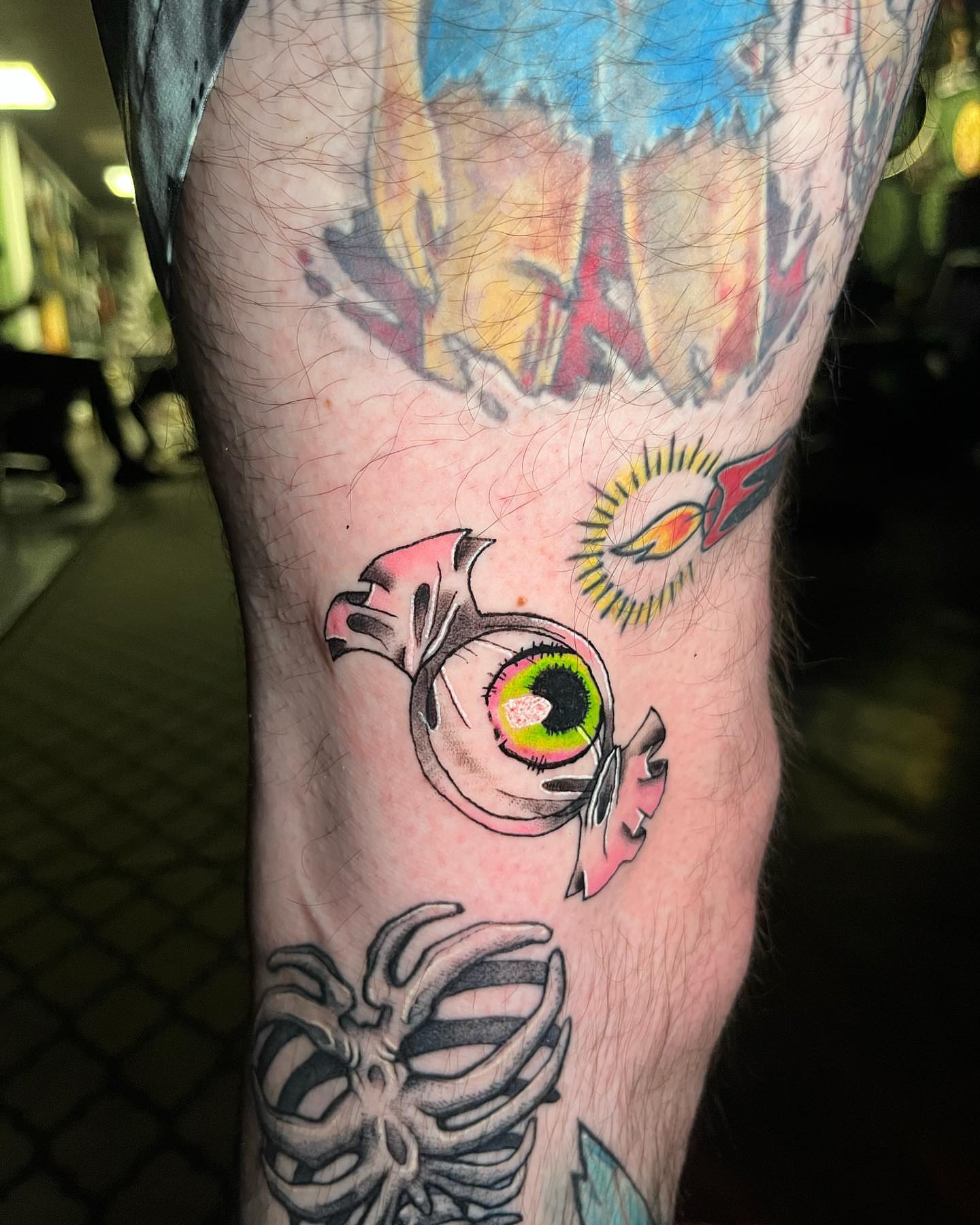 Tattoo by @keely_savage — neo_traditional, dotwork