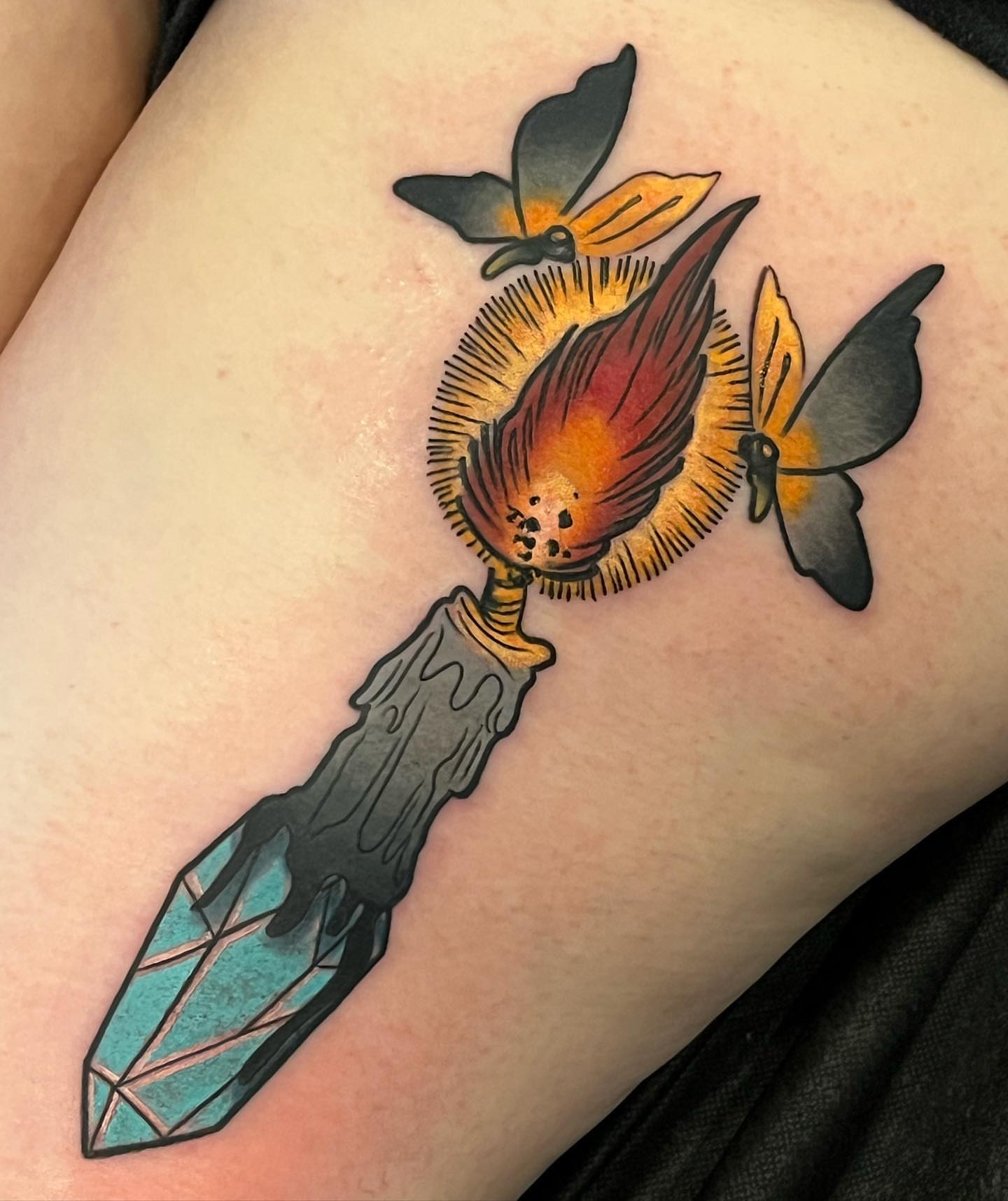 Tattoo by @erickcampion — american_traditional
