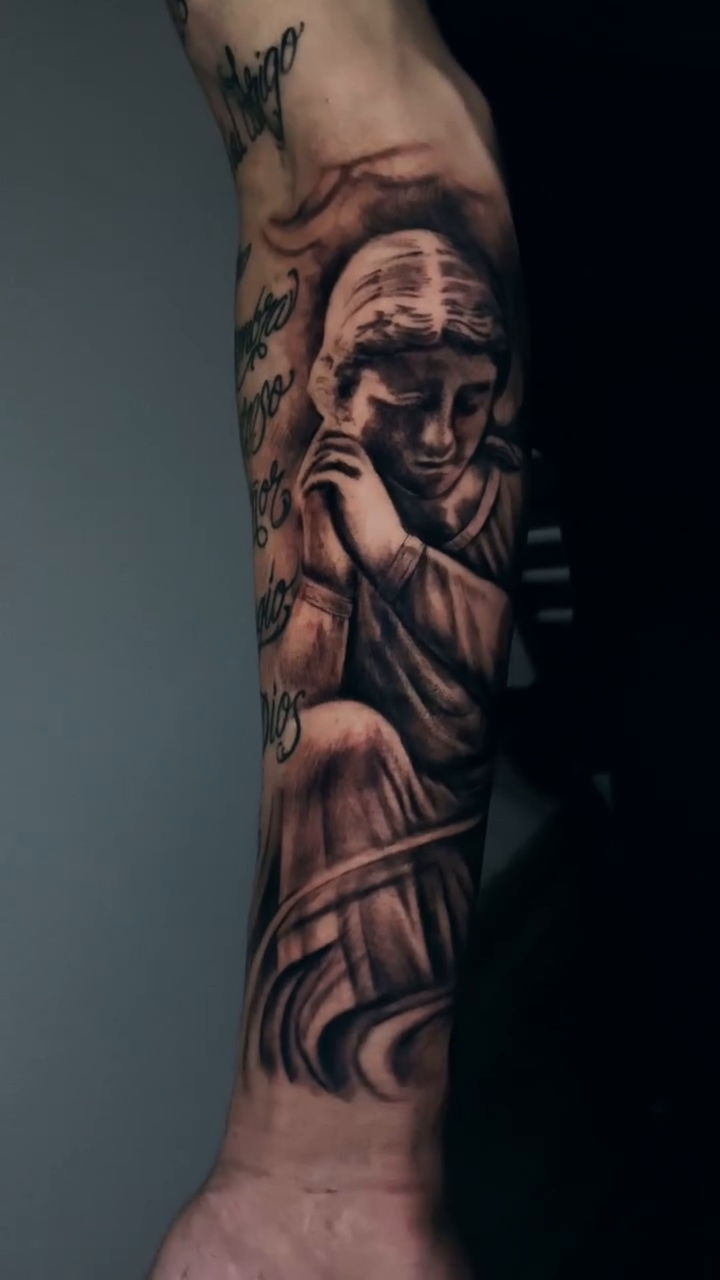 Tattoo by @breynertattoos — realism, black_and_grey