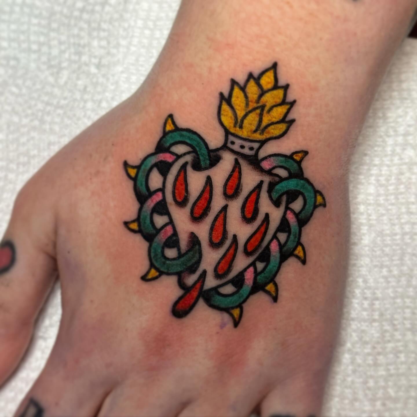 Tattoo by @beexgood — american_traditional
