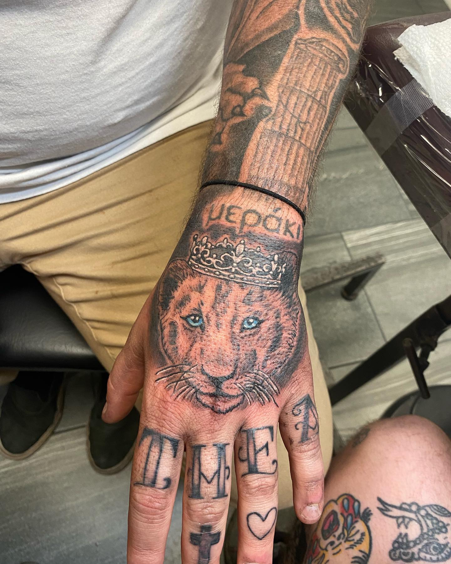 Tattoo by @miznola — realism, dotwork