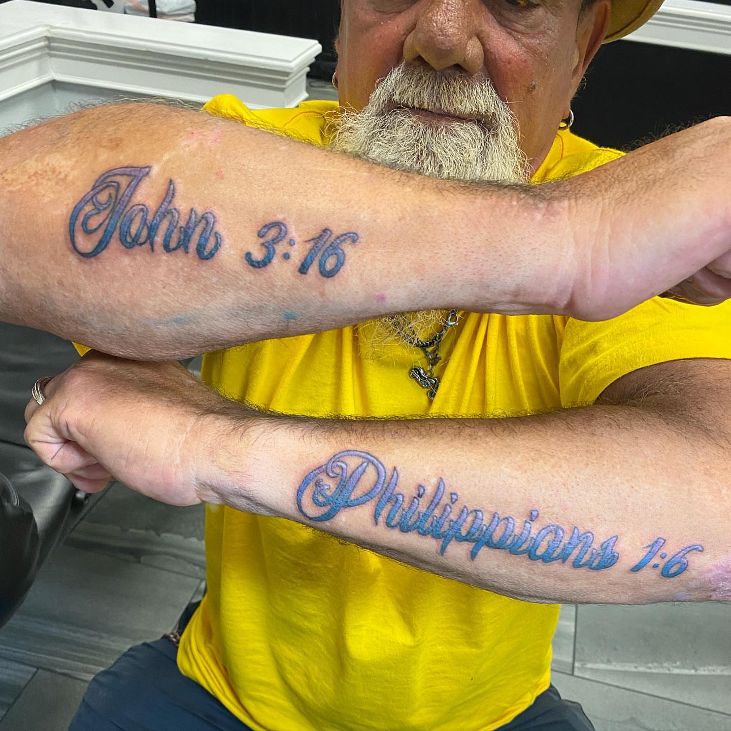 Tattoo by @miznola — lettering_script