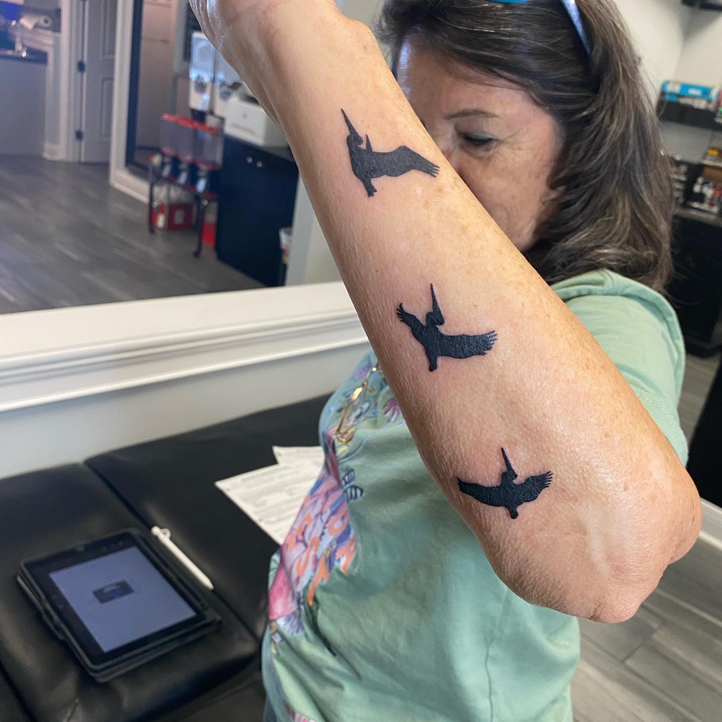 Tattoo by @miznola — black_and_grey