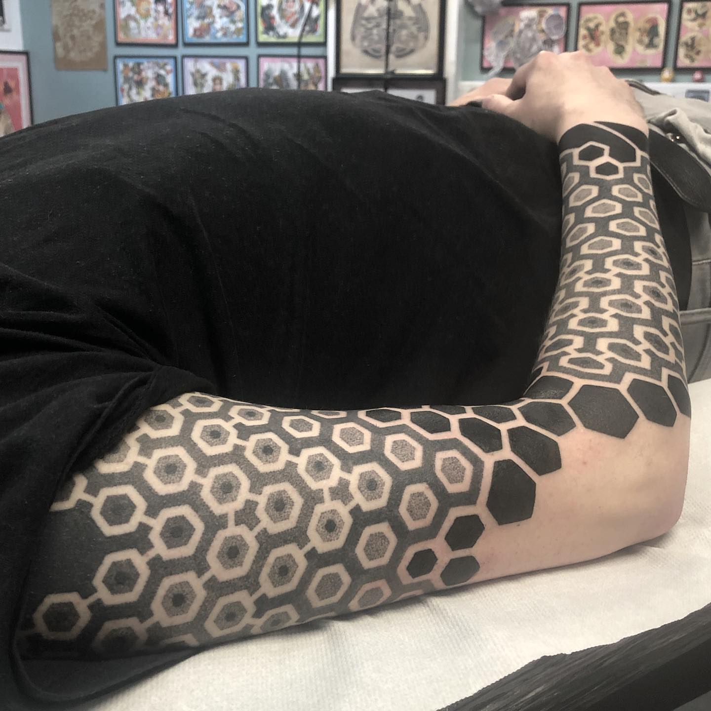 Tattoo by @setharcane — geometric