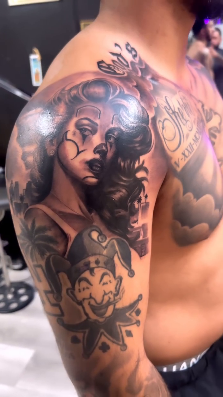 Tattoo by @tattoosbyxavier — black_and_grey, realism