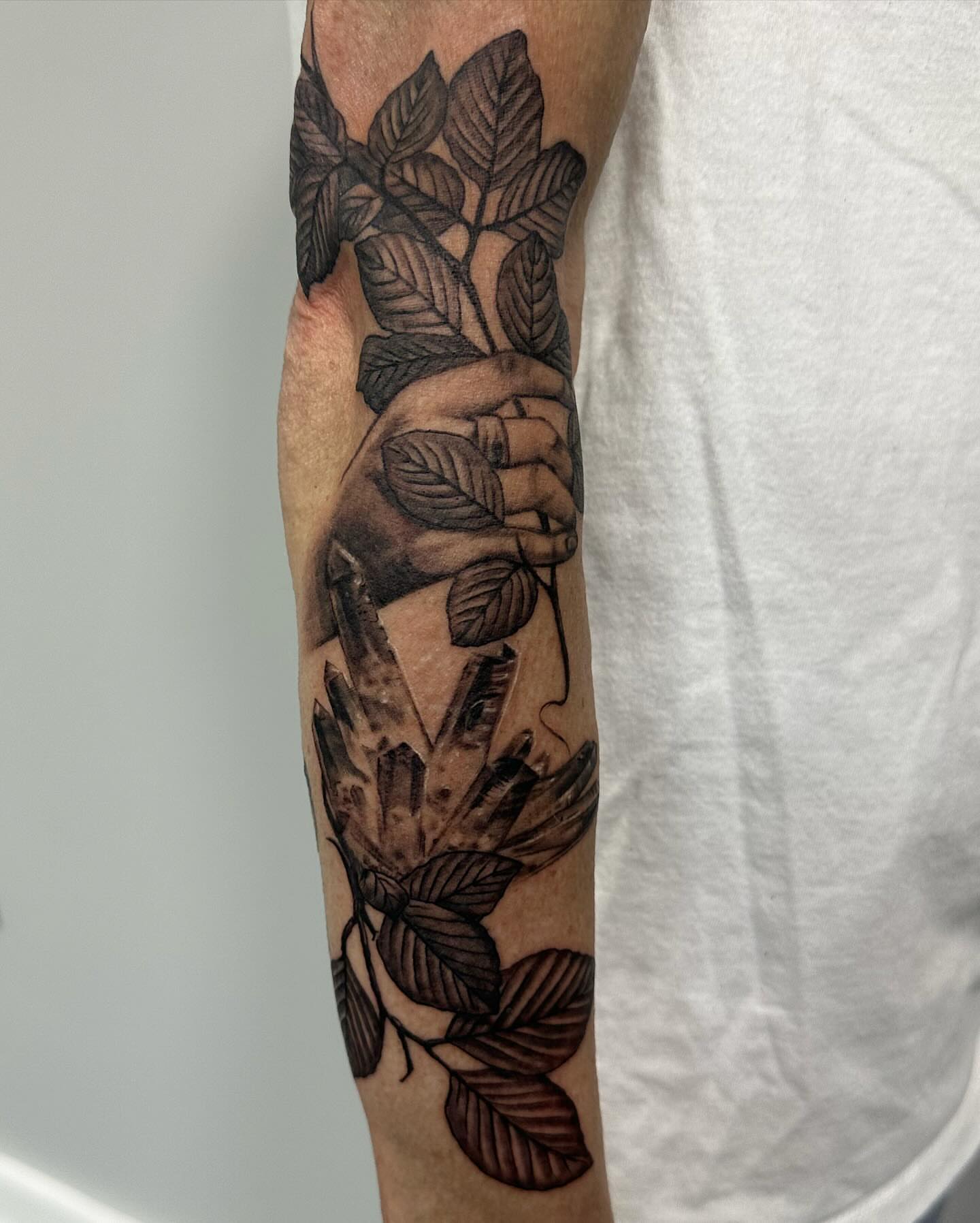 Tattoo by @mikechristieink — black_and_grey