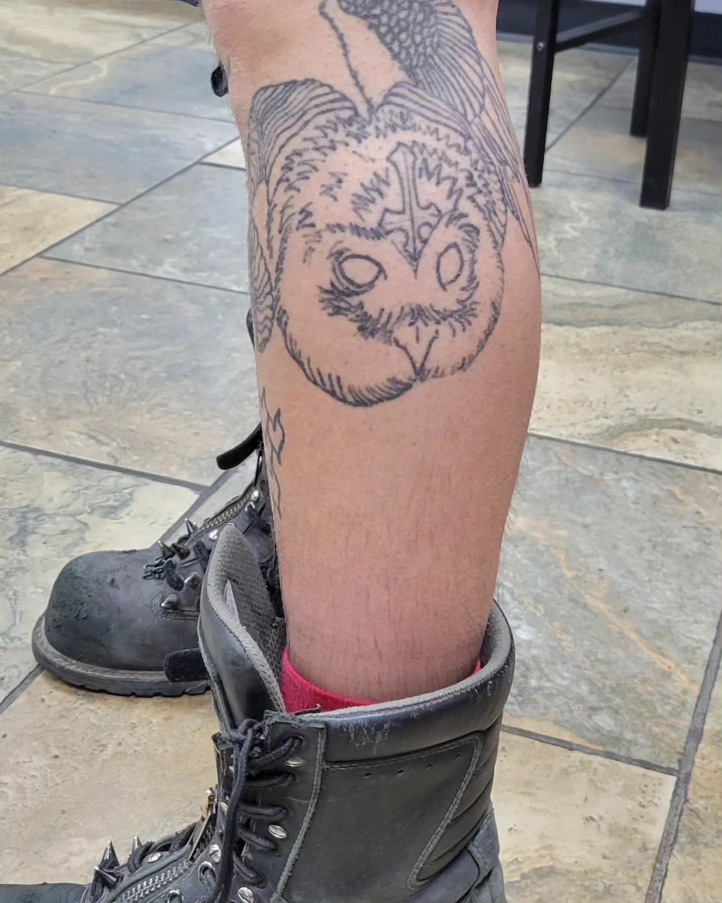 Tattoo by @tattoosbymikebrownlee — black_and_grey