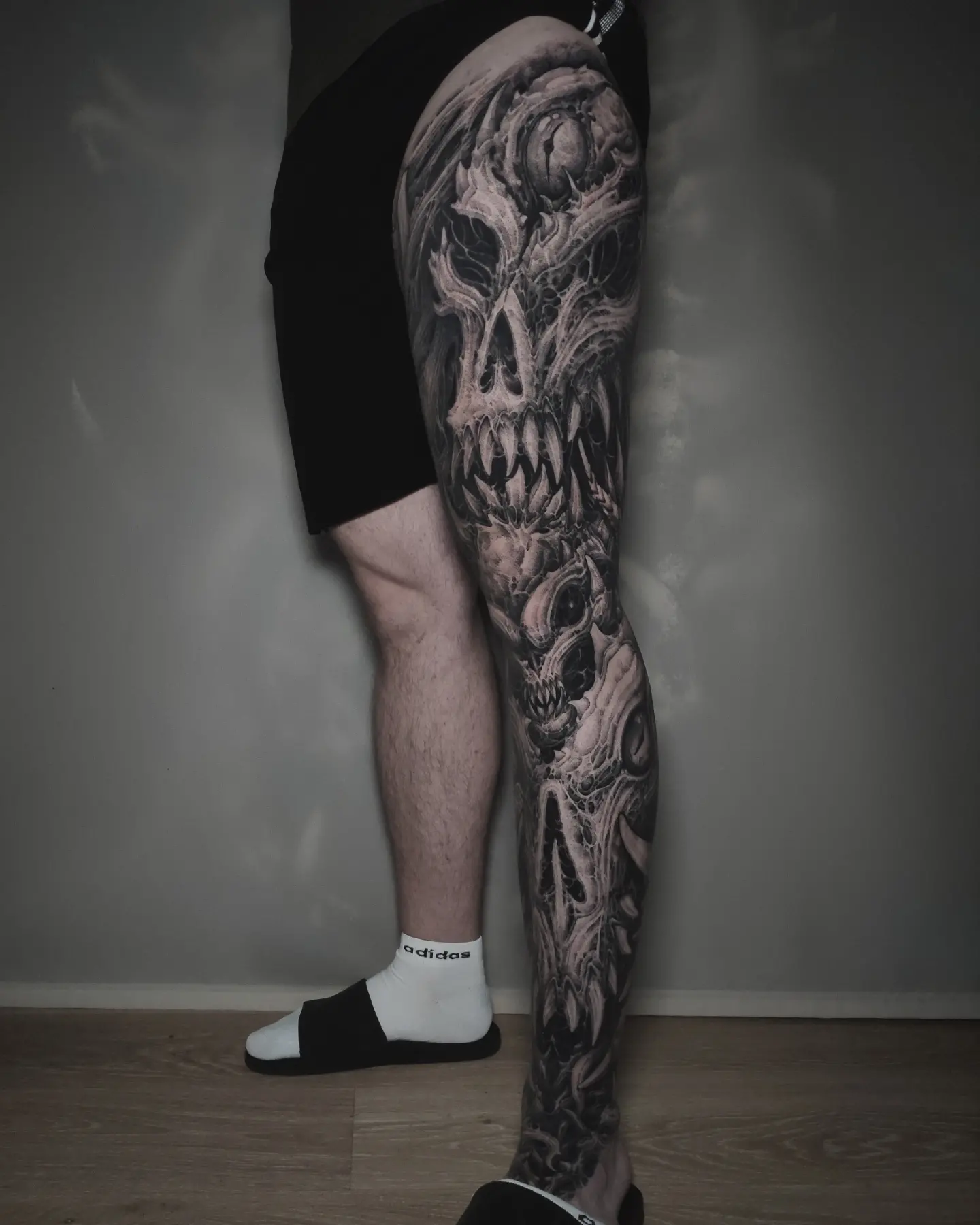 Tattoo by @dimaxmedusa — dark_realism