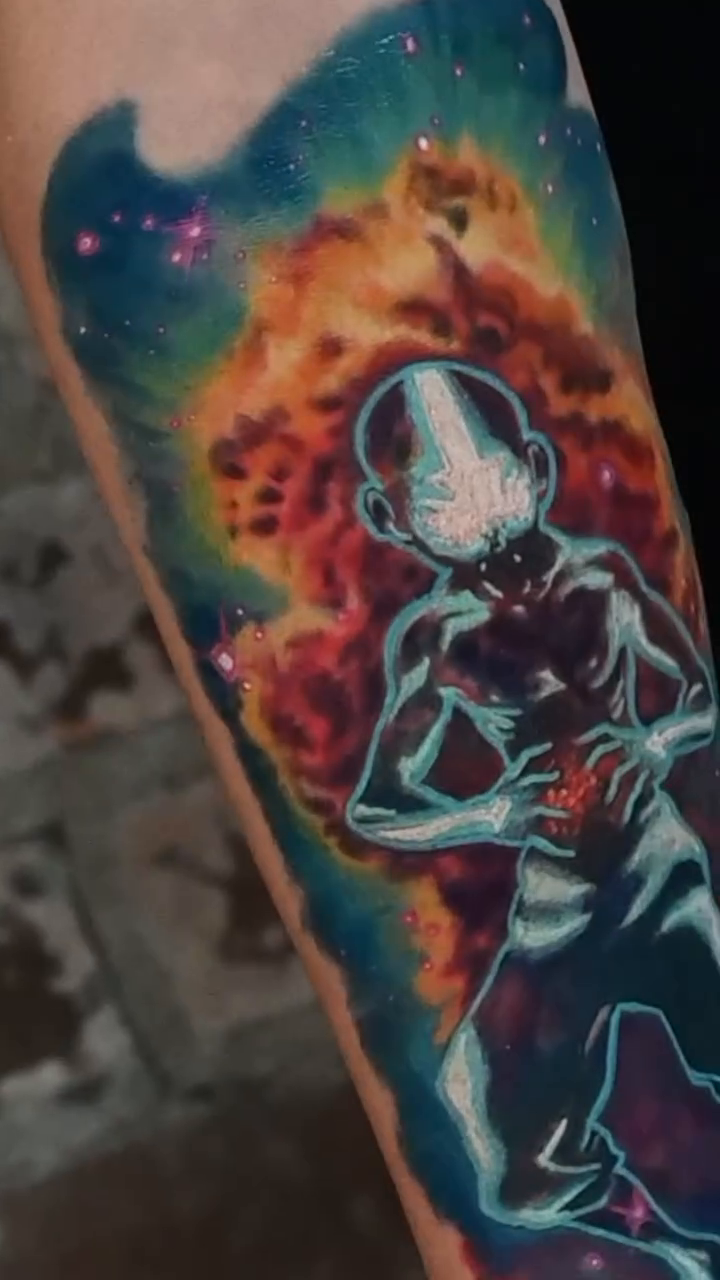 Tattoo by @megwaitattoos — anime, realism