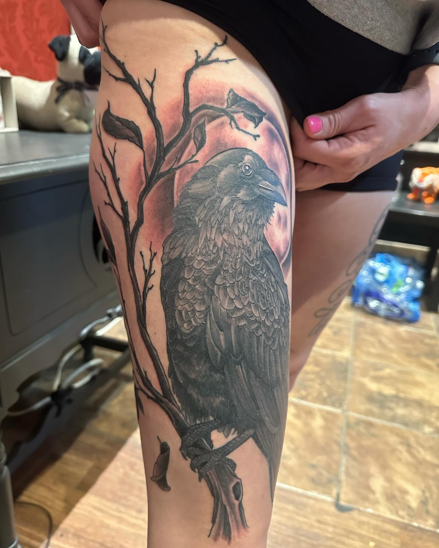 Tattoo by @baomtl — realism, black_and_grey