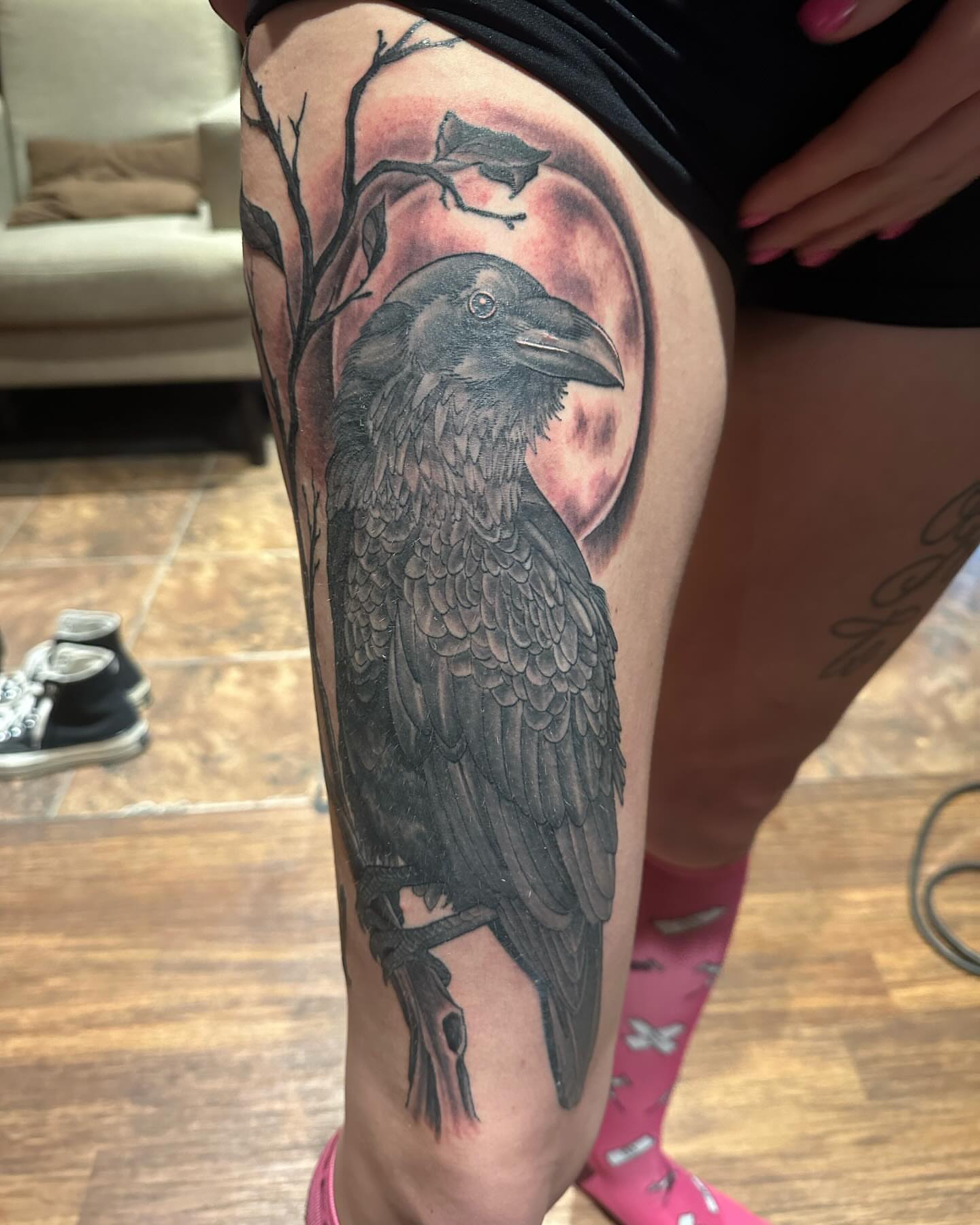 Tattoo by @baomtl — realism, black_and_grey