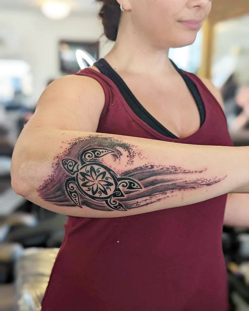 Tattoo by @jtrip360 — tribal
