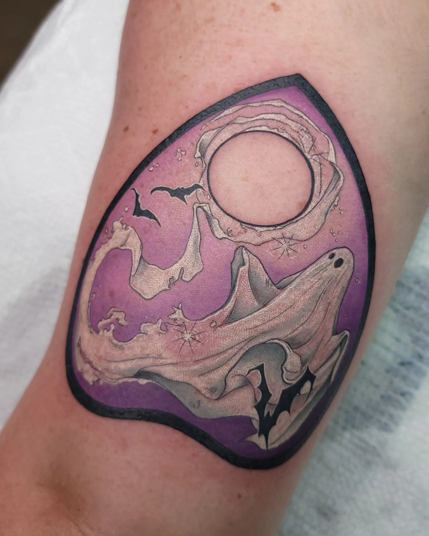 Tattoo by @gargeist — illustrative, surrealism