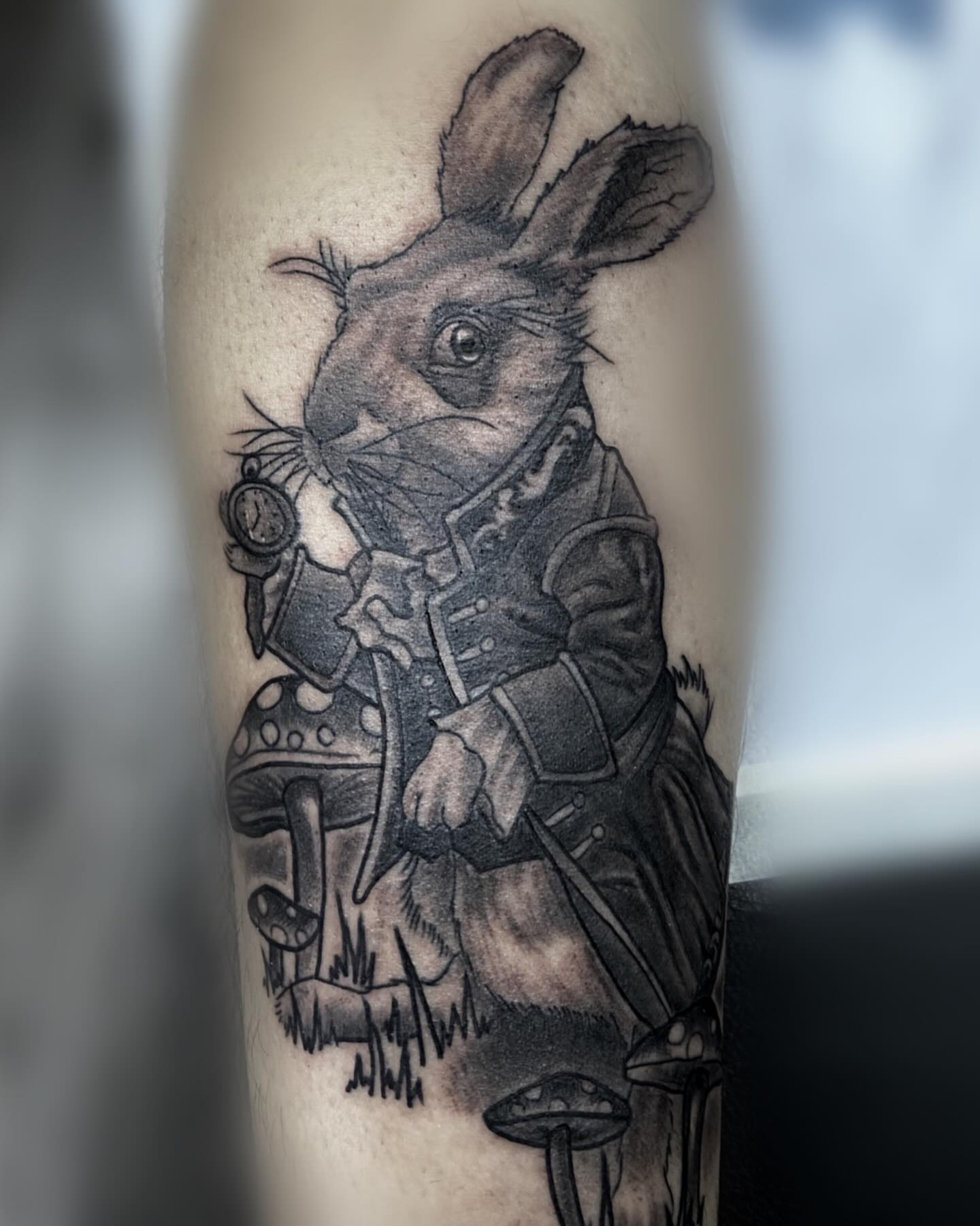 Tattoo by @josh_kirkpatrick_tattoo — black_and_grey, realism