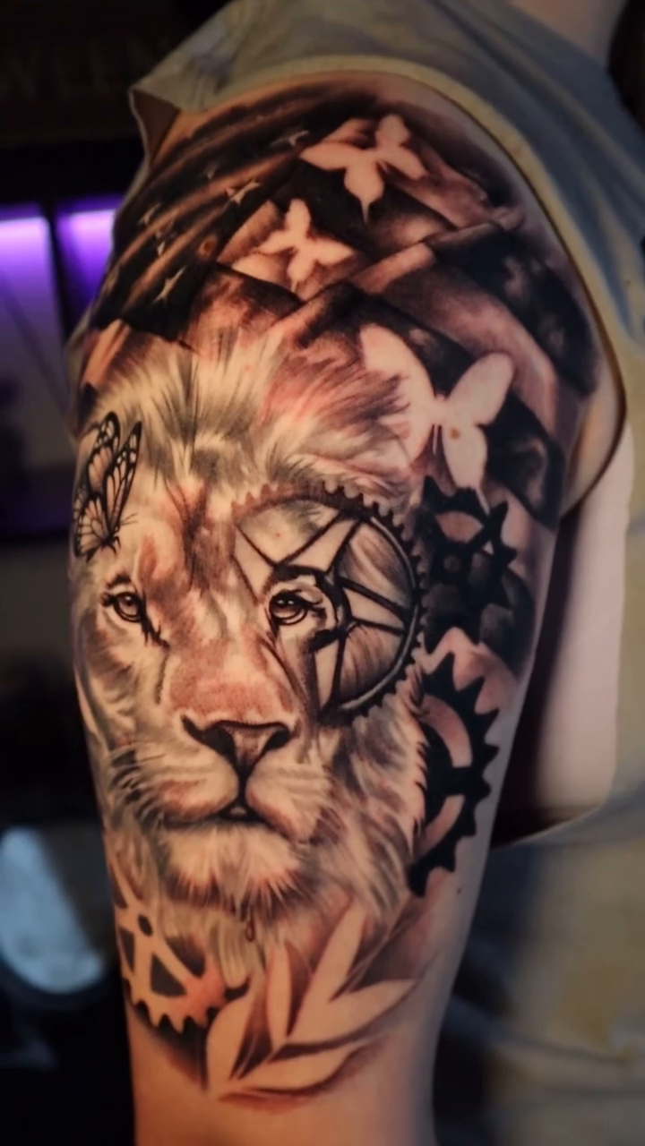 Tattoo by @marcos_tattoos β realism, black_and_grey