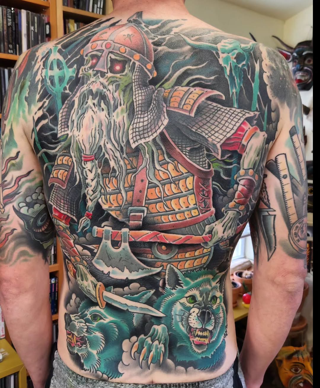 Tattoo by @jeffensminger — neo_traditional, blackwork