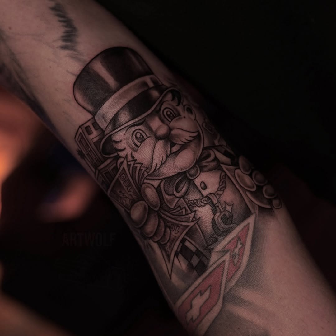 Tattoo by @artwolf β black_and_grey, realism