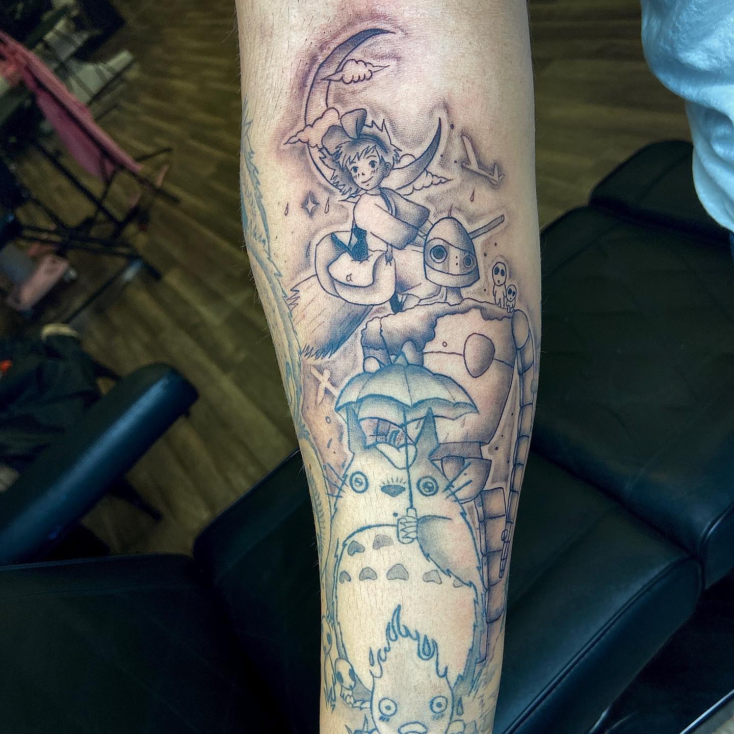 Tattoo by @jesstattooz — anime