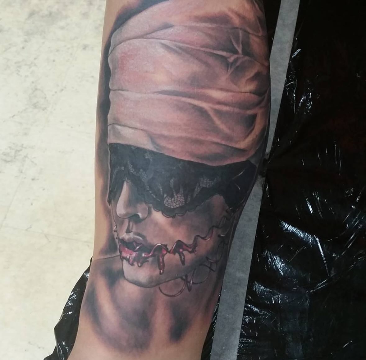 Tattoo by @aaronbeaudette — realism, dark_realism