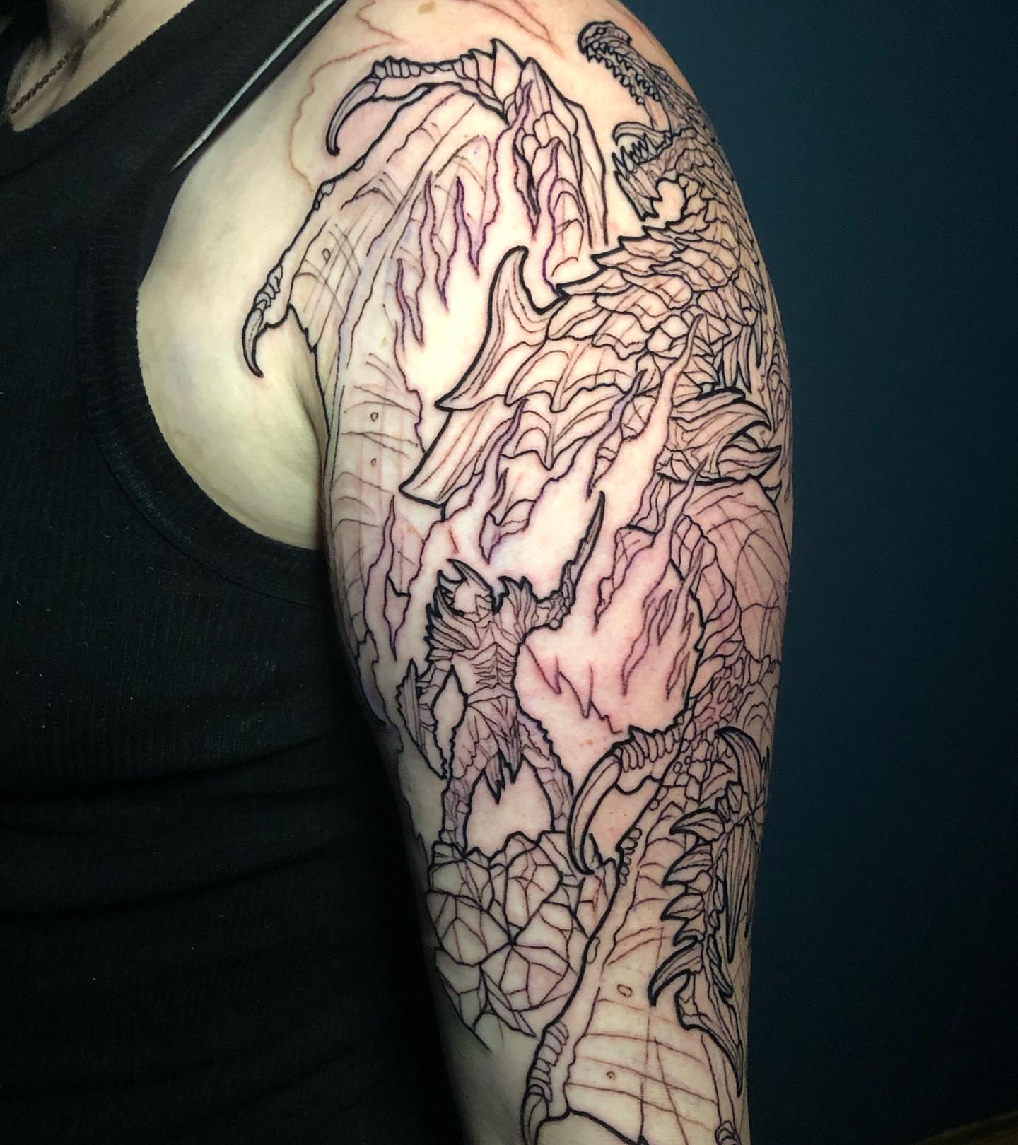 Tattoo by @wtc3art — black_and_grey, realism