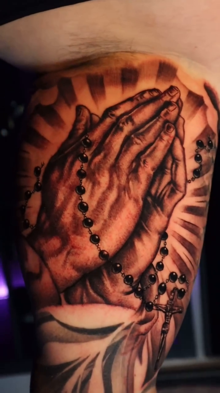 Tattoo by @marcos_tattoos β realism, black_and_grey