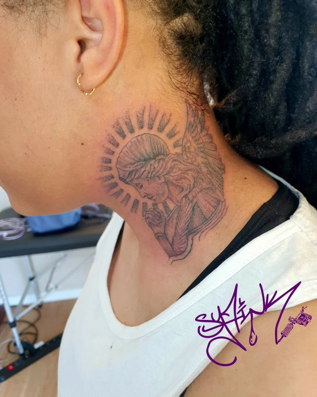 Tattoo by @sy7.tattoos — black_and_grey